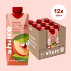 Shavelo - Bio Teegetränk Amber Schwarztee Pfirsich Holunderblüte