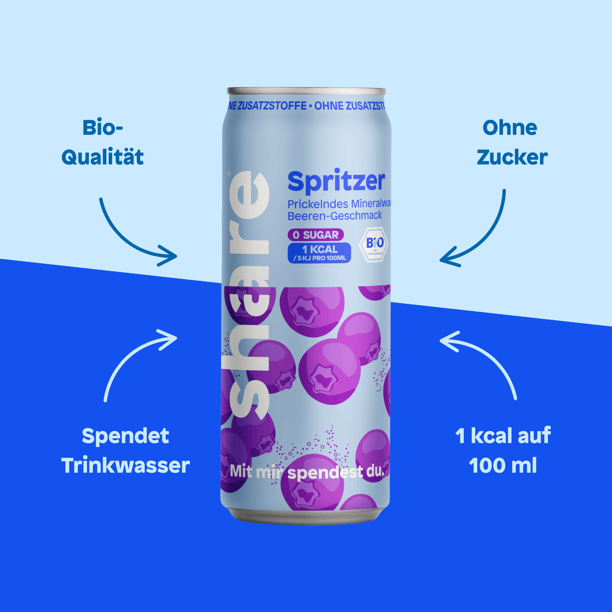 Shavelo - Bio Spritzer Beere